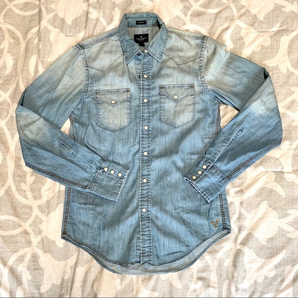 American Eagle Outfitters Other - AEO chambray western